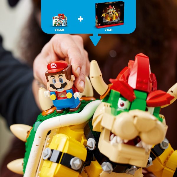 LEGO Super Mario The Mighty Bowser Collectible Figure 71411 - Image 6