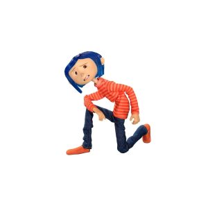 Coraline - Articulated Figure (plastic armature) - Coraline in Striped Shirt and Jeans