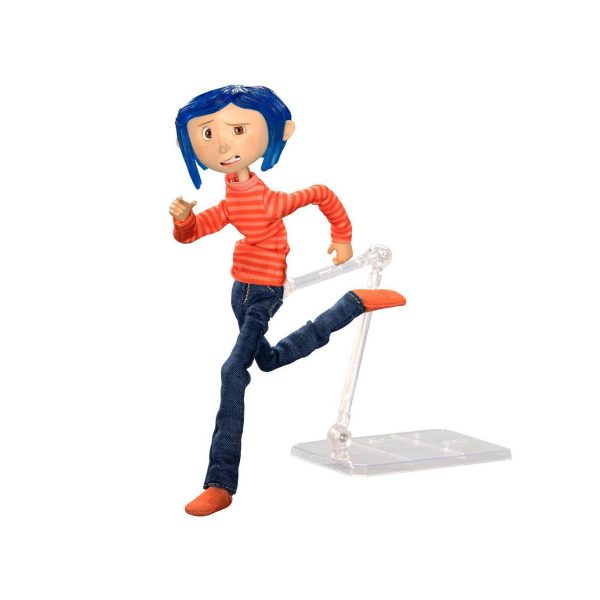 Coraline - Articulated Figure (plastic armature) - Coraline in Striped Shirt and Jeans - Image 3